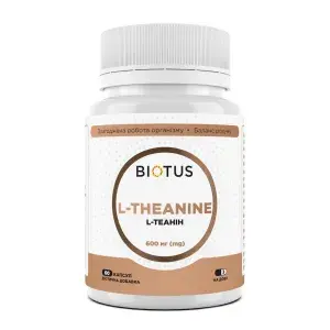 L-теанін Biotus, 60 капсул